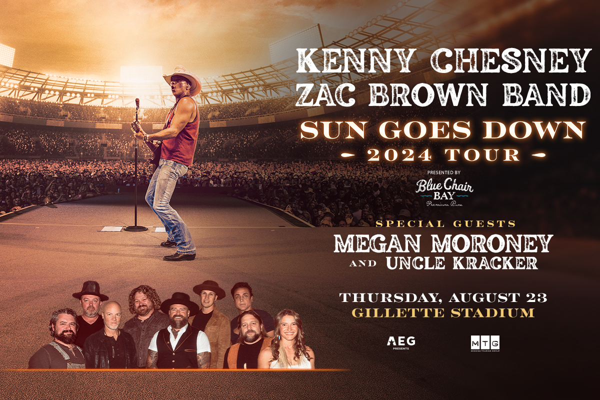 Kenny Chesney & Zac Brown Band The Sun Goes Down 2024 Tour Gillette