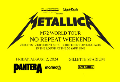 metallica tour opening act