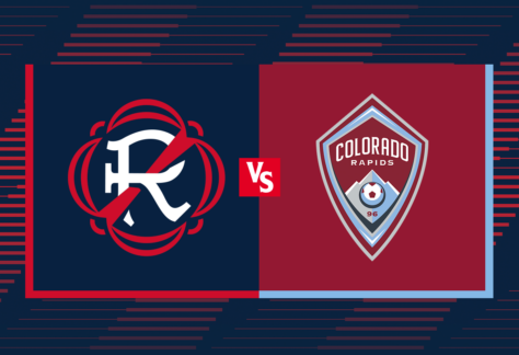 The New England Revolution vs. Colorado Rapids.