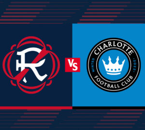 The New England Revolution vs. Charlotte FC.