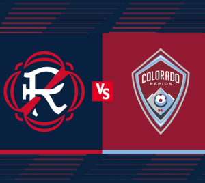 The New England Revolution vs. Colorado Rapids.